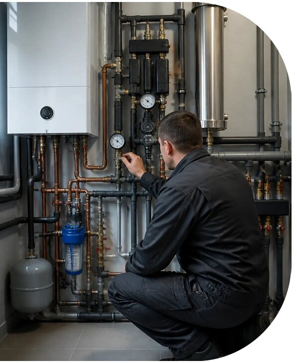 Техническое обслуживание котельной для дома в Таре